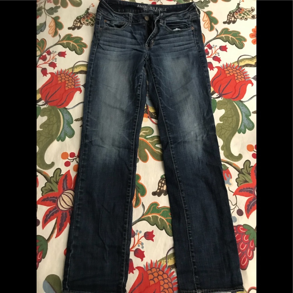 American Eagle straight super stretch